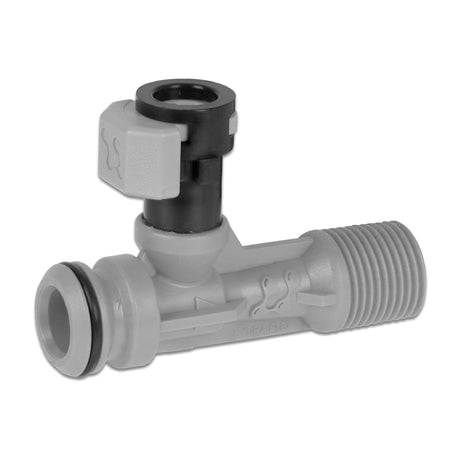 Hydra-Flex VersaDial PC2 Composite Quick Connect Injector 2 GPM, 2 Barb, Gray Car Wash Superstore