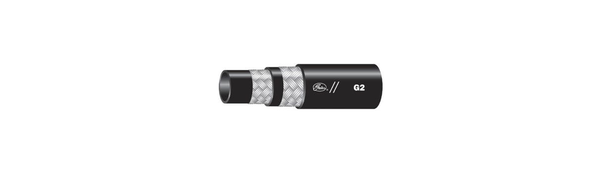 Gates Black 1'' High-Pressure 2-Wire Hose Gates