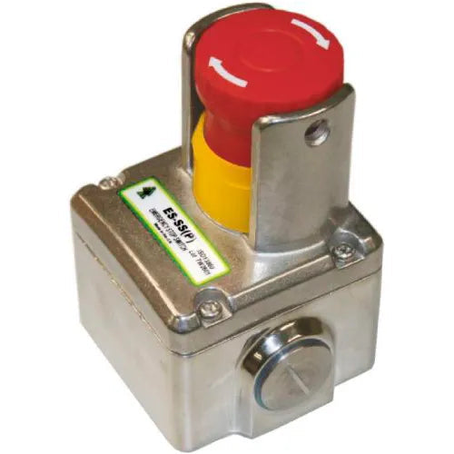 IDEM ES-SS(P) E-Stop Switch, 2NC 1NO, 1/2NPT Car Wash Superstore