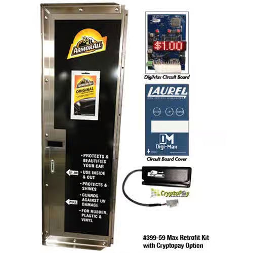 Laurel DigiMax Retrofit Kit With Cryptopay Car Wash Superstore