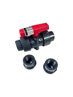 Ball Valve Gray PVC 3/4" True Union