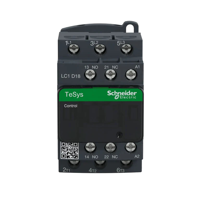 CWS Telemecanique Contactor, Non-Reversing, 3 Poles, 18 AMPS, 120 Volt AC CWS