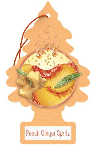 Little Trees Peach Ginger Spritz Air Fresheners (72 Per Box)