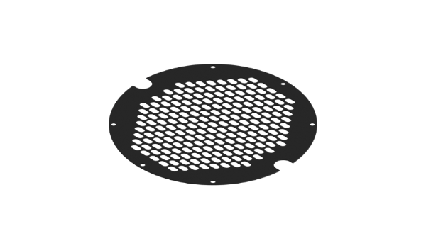 Motor City Dryer Inlet Screen - Black Car Wash Superstore