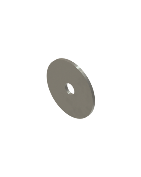 Zinc Plated Flat Washer 3/8"x2ODx1/8" Car Wash Superstore