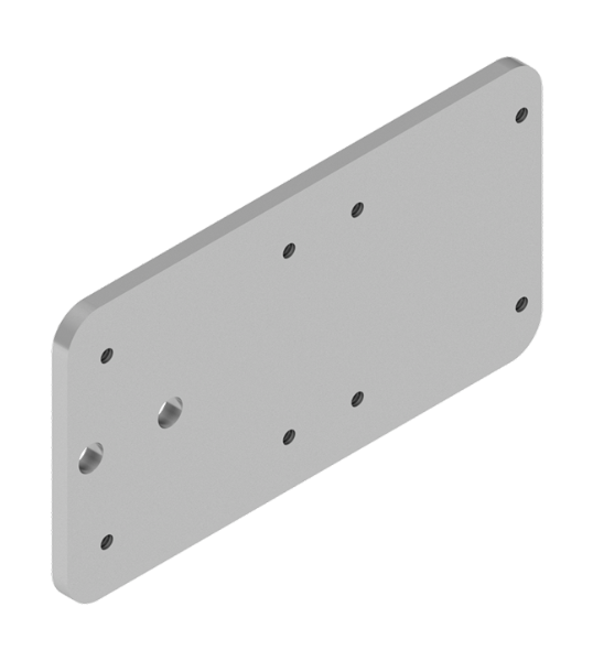 TOPW SONAR MNT PLATE 1/4THKX4WX6LONG Car Wash Superstore
