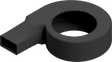 Motor City Dryer Housing Black LLDPE Car Wash Superstore