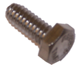 Motor City Bolt, Hex Head Cap Screw, 1/4"-20 x 5/8" Long, 18-8 Stainless Steel Car Wash Superstore