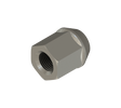 Motor City HH 1/2-20 Lug Nut SS Open Motor City Wash Works