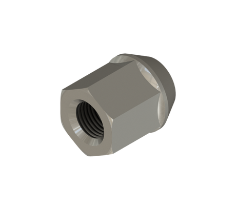 Motor City HH 1/2-20 Lug Nut SS Open Motor City Wash Works