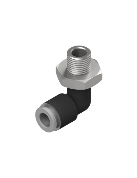 Motor City Fitting Air Elbow 1/8MPT x 3/8TB Motor City Wash Works