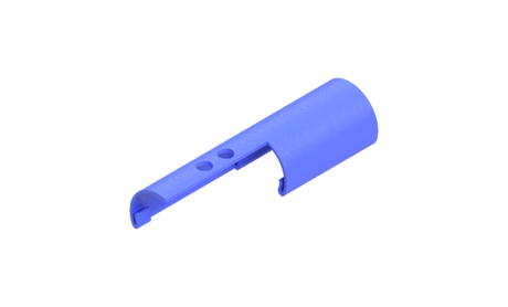 Motor City Wheel Brush Enclosure Driver Side EXIT Cover 2 BLUE UHMWPE EXT 15.25LONG Motor City Wash Works