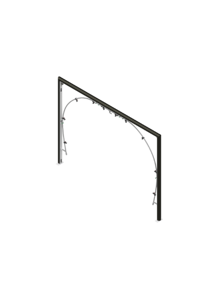 Motor City Arch CS Square V Nozzle, Single, Black Motor City Wash Works