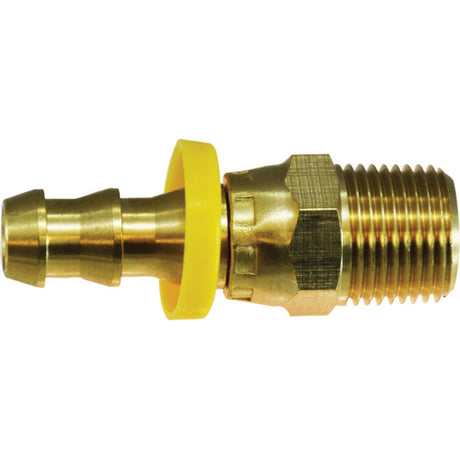 CWS Push On Fittings Male Live Swivel Adapter 3/8" Hose x 3/8" MPT CWS