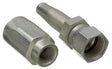 Gates Carbon Steel Reusable 1/2'' Female JIC 37° Flare Swivel Fitting for 1/2'' Hose 2-Wire Hose Gates