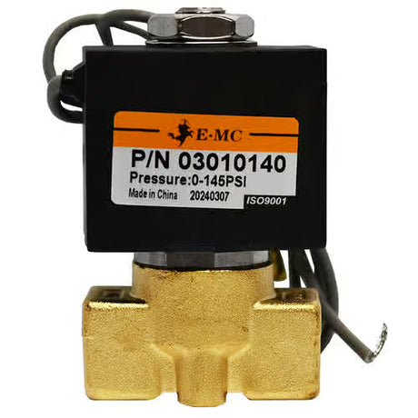 PDQ SOLENOID VALVE 2WAY N/C 1/4NPT 24VAC BRASS Car Wash Superstore