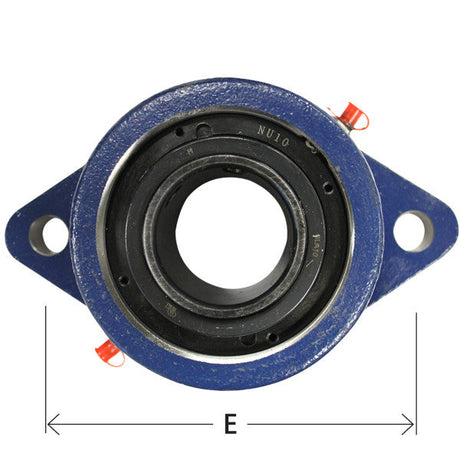 Timken QAF07046SM Flange-Mount Roller Bearing Unit - Spherical Roller Brg., 1-15/16 in Bore , 4-Bolt Flange Mount, Set Screw, Non-Expansion Bearing (Fixed), Cast Steel Housing, Heavy Duty Car Wash Superstore