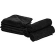 Quick Dry Micro Fiber Towel 16 x 16 50Bag Black Car Wash Superstore