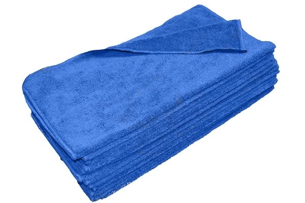 Quick Dry Micro Fiber Royal Blue Towel 16" x 16", 50 per Pack Car Wash Superstore