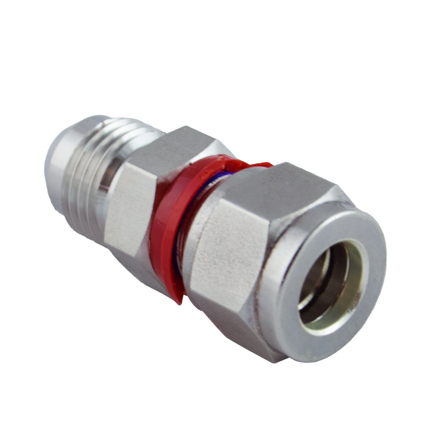 Mako 1/2"T x 1/2"M JIC 37 Degrees - AN Union - 3/4-16 Straight Thread - 316 SS Car Wash Superstore