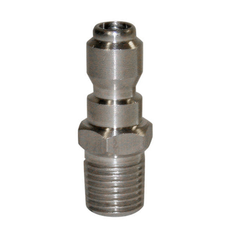Quick-Disconnect Plug, 1/4in MPT, 5000PSI, Stainless Steel Sonny's