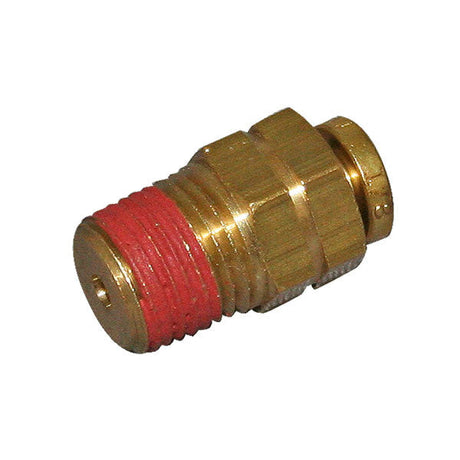 Brass Connector, 1/8in Tube x 1/8in MPT Sonny's