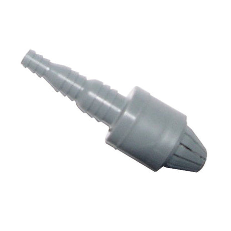 Foot Valve, Step-Down Hose Barb 1/4in-3/8in-1/2in, Gray, EPDM No Weight for All Models, 10076302 Sonny's