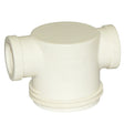 Replacement In-Line Strainer Top Cover, Inlet/Outlet Port 1-1/2in FPT, White Nylon, RVF2424TN Sonny's