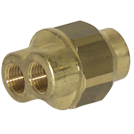Double Nozzle Holder, 1/4in FBSP Inlet, (2) 1/4in FBSP Outlet, 5.5GPM @3000PSI, General Pump ZUDBL Car Wash Superstore