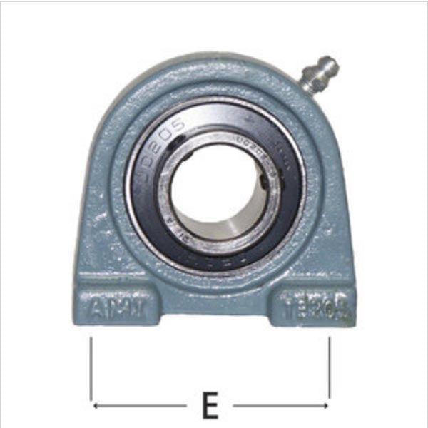 AMI Cast Iron 1-1/2'' 2-Bolt Tapped Base Pillow Block Bearing – Car ...