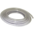 Clear Braided Hose 19/32in O.D. x 3/8in I.D. Roll of 100ft Car Wash Superstore