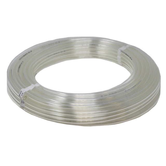 Tubing, 1/2in O.D. x 3/8in I.D. 145PSI, 100ft L, Polyurethane, Clear Car Wash Superstore