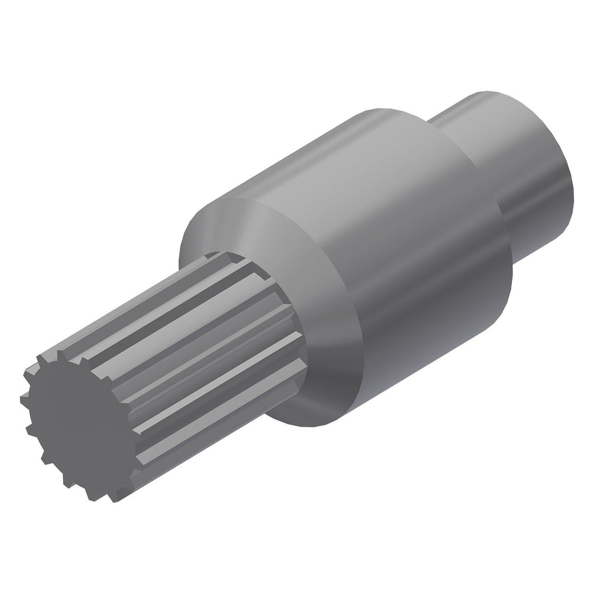 Heco Steel MacNeil-Style 16E Sungear Input Shaft Adapter for Char-Lynn 2000 Bearing less Motor Heco