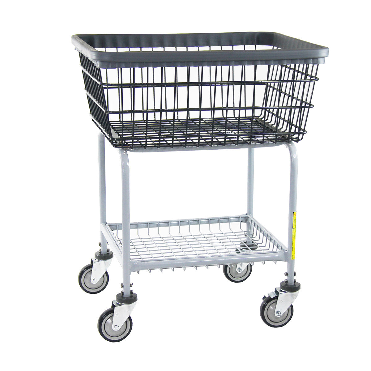 Laundry Cart, 2-1/2 Bushel Capacity, 26-3/4in L x 22in W x 11in D x 33-1/2in H Car Wash Superstore