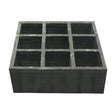 Molded Grating, 3ft x 10ft x 1in, Fiberglass, Gray Car Wash Superstore