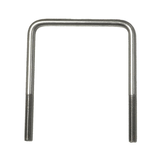 U-bolt square bend, 2/8-16in x 5in x 4-1/8in, stainless steelnless steel Sonny's
