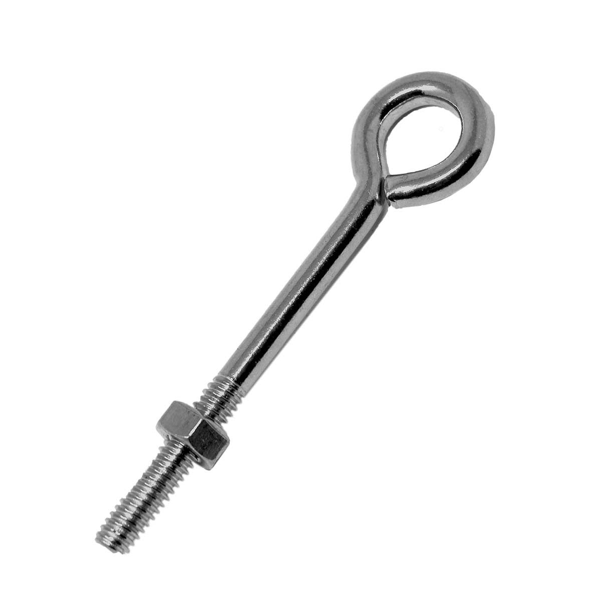 Eyebolt, 1/4-20 x 2-1/2in L, Stainless Steel Car Wash Superstore