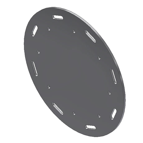 Compact Top Brush End Full Plate, Aluminum Sonny's