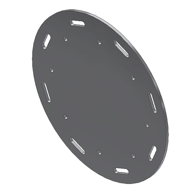 Compact Top Brush End Full Plate, Aluminum Sonny's