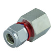 Union Tube, 1/2in Tube x 1/2in FPT, Stainless Steel, Mako Car Wash Superstore