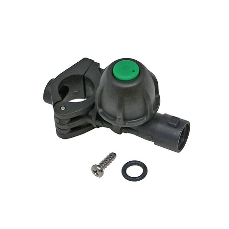 Check Valve, Quick Connect, Green Cap, 1/2in Pipe, Plastic, 402745 Car Wash Superstore