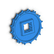 Sprocket, 16-Tooth, 2.5in Bore, CSB Heavy Duty, Unidirectional, 75-00372 Car Wash Superstore