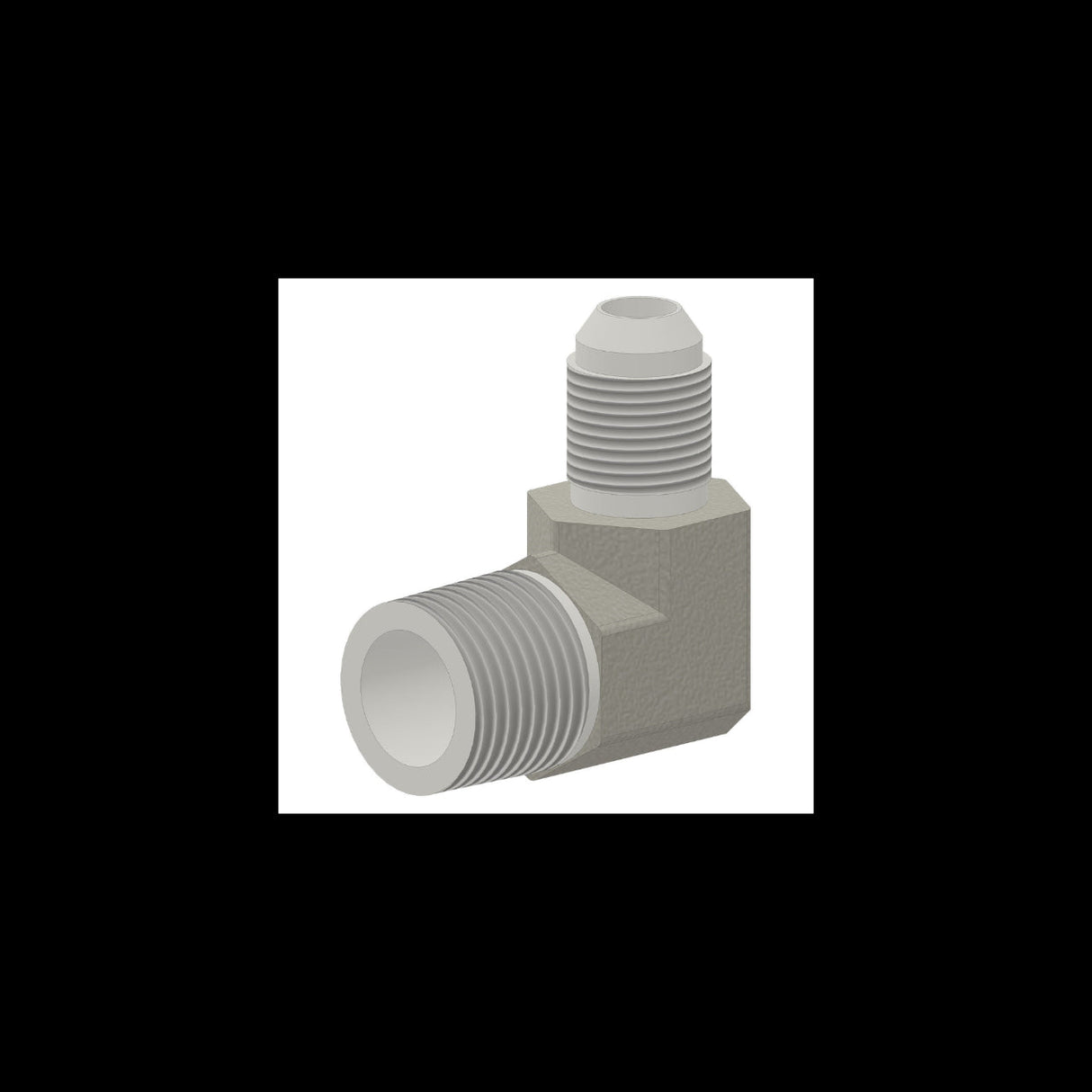 Elbow, 1/2in JIC x 3/4in NPT, Peco 001261 Car Wash Superstore