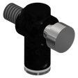 Peco Valve, Flow Control, 1/8in NPT x 1/4 Tube, Norgren, 318995 Car Wash Superstore