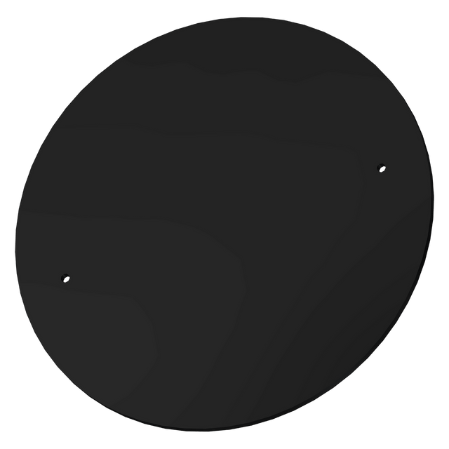Round Cover for PECO Side Washers, 12in, Plastic, 500022 Sonny's