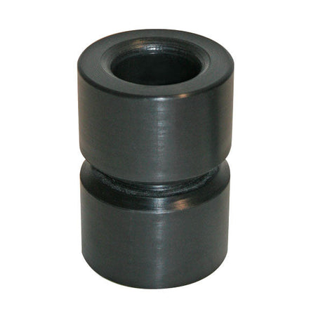 Pendulum UHMW Guide Roller 3-1/2 OD x 5in Length V-Grooved. (Used on driver side on inverted steel angle track) Sonny's