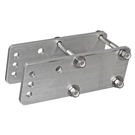 Shock mount plate assembly for grill brush Sonny's