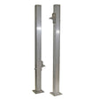 ES100 Photo Eye Entrance Stands, Aluminum (Set of 2) Sonny's