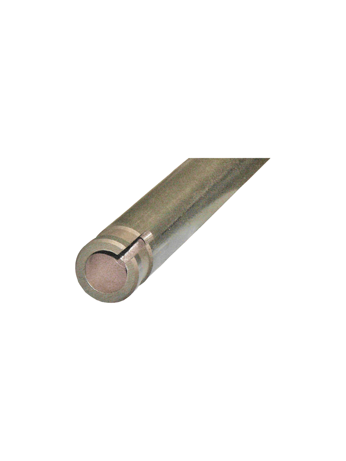 Shaft for an 18in Brush x 1-1/2in Diameter x 1in Female Bore with 1/4in Key slot to accept 1in hydraulic shaft motor - Used on SONNY's SFB18 Side Brush Hydraulic. Sonny's