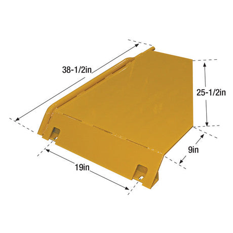 Sonny'sAll Roller-Up Surface Conveyor Cover Plate, 38-1/2in x 25-1/2in x 9in x 19in Car Wash Superstore